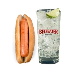 BEEFEATER GIN & TONIC - HOTDOG